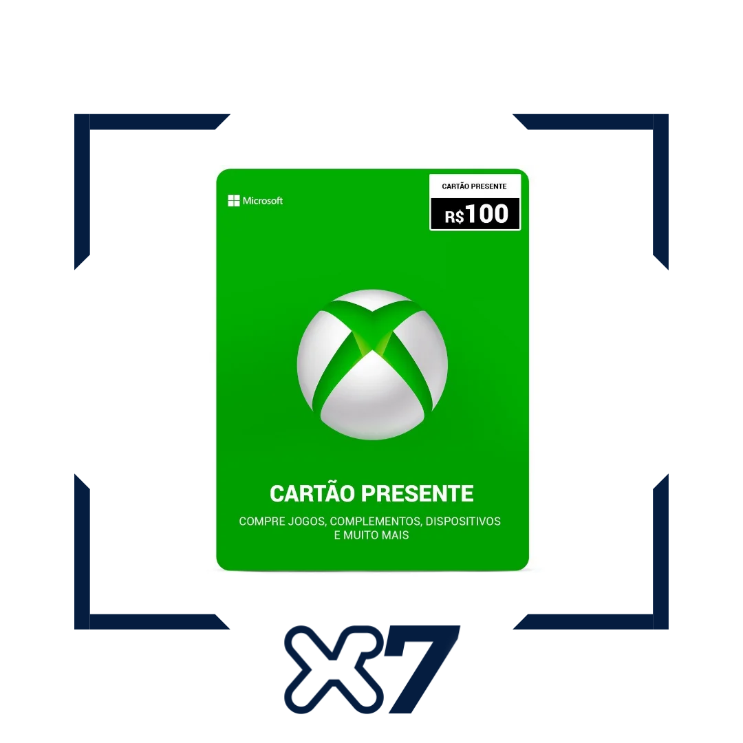 Xbox Cash Card - R$ 100,00